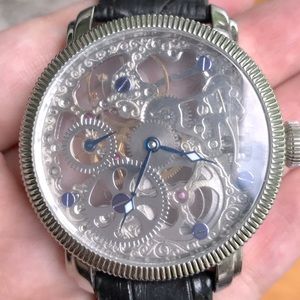 AKRIBOS XXIV AK418SS Skeleton Mechanical Watch